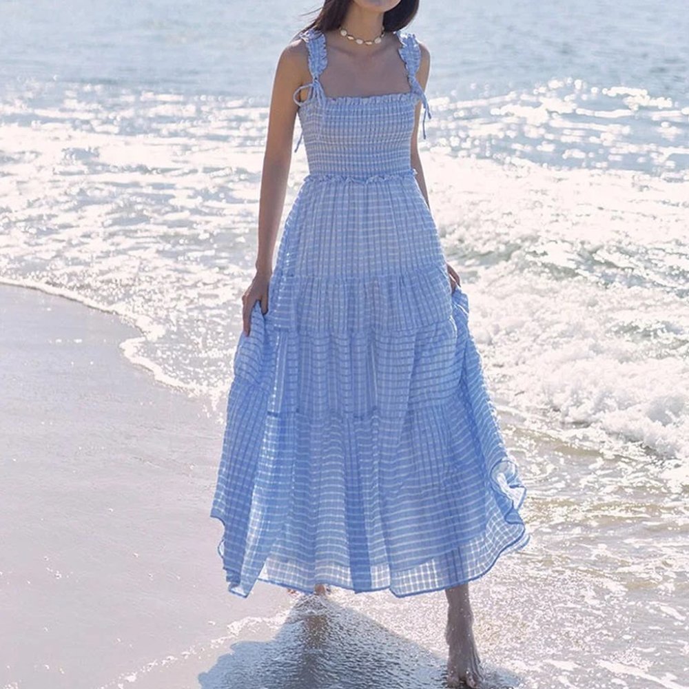 Maxi Dress Blue - D0500